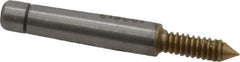GF Gage - #4-40, Class 2B, Single End Plug Thread No Go Gage - High Speed Steel, Size 00 Handle Not Included - Apex Tool & Supply