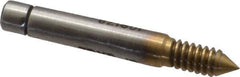GF Gage - #6-32, Class 2B, Single End Plug Thread No Go Gage - High Speed Steel, Size 00 Handle Not Included - Apex Tool & Supply