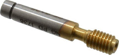 GF Gage - #10-32, Class 2B, Single End Plug Thread No Go Gage - High Speed Steel, Size 0 Handle Not Included - Apex Tool & Supply