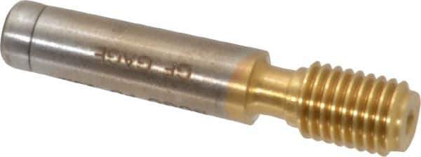 GF Gage - 1/4-28, Class 2B, Single End Plug Thread No Go Gage - High Speed Steel, Size 1 Handle Not Included - Apex Tool & Supply
