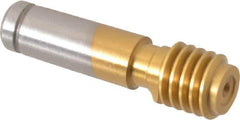 GF Gage - 3/8-16, Class 2B, Single End Plug Thread No Go Gage - High Speed Steel, Size 2 Handle Not Included - Apex Tool & Supply