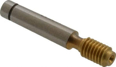 GF Gage - #10-32, Class 3B, Single End Plug Thread No Go Gage - High Speed Steel, Size 0 Handle Not Included - Apex Tool & Supply