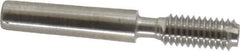GF Gage - 6-32 Thread, Steel, Screw Thread Insert (STI) Class 2B/3B, Plug Thread Insert Go Gage - Single End without Handle - Apex Tool & Supply