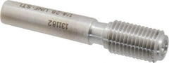 GF Gage - 1/4-28 Thread, Steel, Screw Thread Insert (STI) Class 2B/3B, Plug Thread Insert Go Gage - Single End without Handle - Apex Tool & Supply