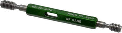 GF Gage - 10-24 Thread, Steel, Screw Thread Insert (STI) Class 2B, Plug Thread Insert Go/No Go Gage - Double End with Handle - Apex Tool & Supply