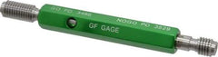 GF Gage - 5/16-18 Thread, Steel, Screw Thread Insert (STI) Class 2B, Plug Thread Insert Go/No Go Gage - Double End with Handle, Handle Size 1 - Apex Tool & Supply
