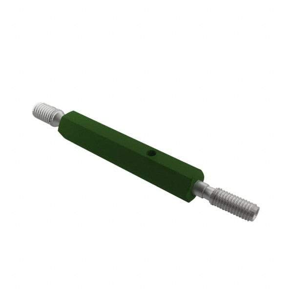 GF Gage - 7/16-20 Thread, Steel, Screw Thread Insert (STI) Class 2B, Plug Thread Insert Go/No Go Gage - Double End with Handle, Handle Size 2 - Apex Tool & Supply