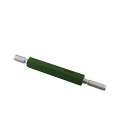 GF Gage - 1/4-28 Thread, Steel, Screw Thread Insert (STI) Class 3B, Plug Thread Insert Go/No Go Gage - Double End with Handle, Handle Size 1 - Apex Tool & Supply