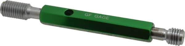 GF Gage - 3/8-16 Thread, Steel, Screw Thread Insert (STI) Class 3B, Plug Thread Insert Go/No Go Gage - Double End with Handle, Handle Size 2 - Apex Tool & Supply