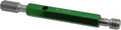 GF Gage - 3/8-16 Thread, Steel, Screw Thread Insert (STI) Class 3B, Plug Thread Insert Go/No Go Gage - Double End with Handle, Handle Size 2 - Apex Tool & Supply