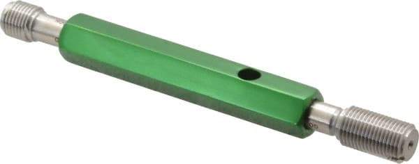 GF Gage - 3/8-24 Thread, Steel, Screw Thread Insert (STI) Class 3B, Plug Thread Insert Go/No Go Gage - Double End with Handle, Handle Size 2 - Apex Tool & Supply