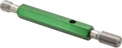 GF Gage - 3/8-24 Thread, Steel, Screw Thread Insert (STI) Class 3B, Plug Thread Insert Go/No Go Gage - Double End with Handle, Handle Size 2 - Apex Tool & Supply