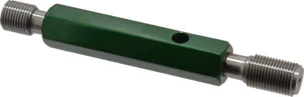 GF Gage - 1/2-20 Thread, Steel, Screw Thread Insert (STI) Class 3B, Plug Thread Insert Go/No Go Gage - Double End with Handle, Handle Size 2 - Apex Tool & Supply