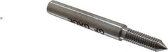 GF Gage - M2.5x0.45, Class 6H, Single End Plug Thread Go Gage - Hardened Tool Steel, Size 000 Handle Not Included - Apex Tool & Supply
