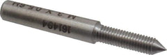 GF Gage - M3x0.50, Class 6H, Single End Plug Thread Go Gage - Hardened Tool Steel, Size 00 Handle Not Included - Apex Tool & Supply