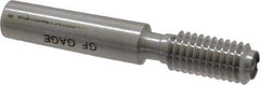 GF Gage - M6x1.00, Class 6H, Single End Plug Thread Go Gage - Hardened Tool Steel, Size 1 Handle Not Included - Apex Tool & Supply