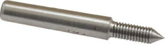 GF Gage - M3x0.50, Class 6H, Single End Plug Thread No Go Gage - Hardened Tool Steel, Size 00 Handle Not Included - Apex Tool & Supply