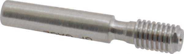 GF Gage - M5x0.80, Class 6H, Single End Plug Thread No Go Gage - Hardened Tool Steel, Size 0 Handle Not Included - Apex Tool & Supply