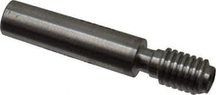 GF Gage - M6x1.00, Class 6H, Single End Plug Thread No Go Gage - Hardened Tool Steel, Size 1 Handle Not Included - Apex Tool & Supply