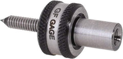 GF Gage - No.5-40 UNC, 1/4 Inch Thread, Tapped Hole Location Gage - 5/16 Inch Head Diameter - Apex Tool & Supply