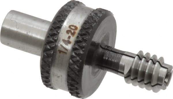 GF Gage - 1/4-20 UNC, 1/4 Inch Thread, Tapped Hole Location Gage - 5/16 Inch Head Diameter - Apex Tool & Supply