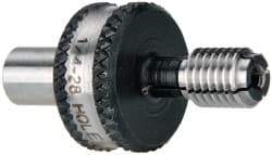GF Gage - 1/4-28 UNF, 1/4 Inch Thread, Tapped Hole Location Gage - 5/16 Inch Head Diameter - Apex Tool & Supply