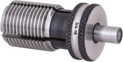 GF Gage - 3/4-16 UNF, 1/2 Inch Thread, Tapped Hole Location Gage - 1 Inch Head Diameter - Apex Tool & Supply