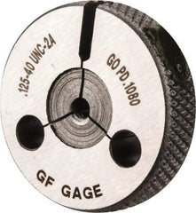 GF Gage - 5-40 Go Single Ring Thread Gage - Class 2A - Apex Tool & Supply