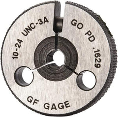 GF Gage - 10-24 Go Single Ring Thread Gage - Class 3A - Apex Tool & Supply