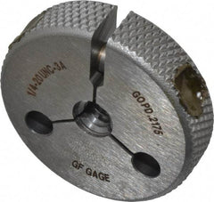 GF Gage - 1/4-20 Go Single Ring Thread Gage - Class 3A - Apex Tool & Supply