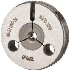 GF Gage - 8-32 No Go Single Ring Thread Gage - Class 2A - Apex Tool & Supply