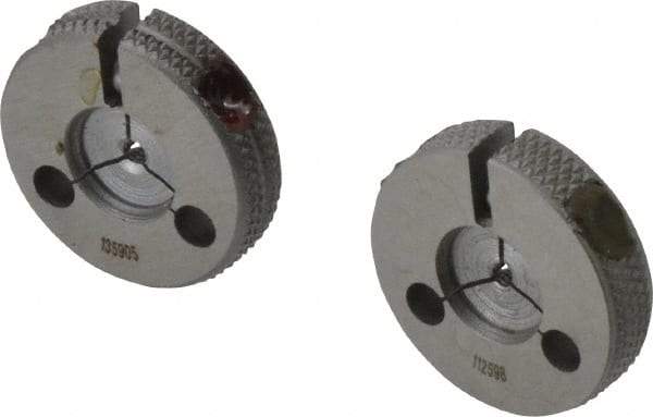 GF Gage - 3-48 Go/No Go Double Ring Thread Gage - Class 2A - Apex Tool & Supply