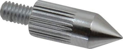 Mitutoyo - #4-48, 5mm Ball Diam, Carbide 60 ° Conical Contact Point - 1/2" Contact Point Length, Use with AGD 1,2,3,4 - Apex Tool & Supply