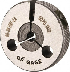 GF Gage - 8-36 Go/No Go Double Ring Thread Gage - Class 2A - Apex Tool & Supply