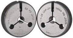 GF Gage - 1/4-28 Go/No Go Double Ring Thread Gage - Class 2A - Apex Tool & Supply