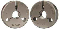 GF Gage - 1/2-20 Go/No Go Double Ring Thread Gage - Class 2A - Apex Tool & Supply