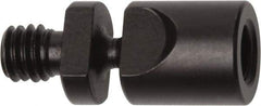 Renishaw - M4 Female and Male Connection, 0.315 Inch Stem Diameter, Silver Steel, CMM Stylus Extension - 12mm Overall Length - Apex Tool & Supply