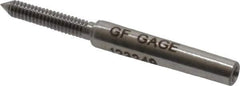 GF Gage - #2-56 Go Truncated Taperlock Thread Setting Plug Gage - Class 2A, Steel - Apex Tool & Supply