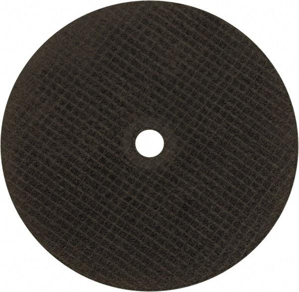 Norton - 7" 24 Grit Aluminum Oxide Cutoff Wheel - 3/32" Thick, 5/8" Arbor, 8,730 Max RPM, Use with Circular Saws - Apex Tool & Supply