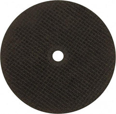 Norton - 7" 24 Grit Aluminum Oxide Cutoff Wheel - 3/32" Thick, 5/8" Arbor, 8,730 Max RPM, Use with Circular Saws - Apex Tool & Supply
