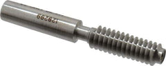 GF Gage - 1/4-20 Go Truncated Taperlock Thread Setting Plug Gage - Class 3A, Size 1 Handle, Steel - Apex Tool & Supply
