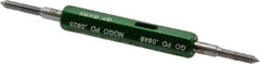 GF Gage - #3-48 Go/No Go Truncated Taperlock Thread Setting Plug Gage - Class 2A, Steel - Apex Tool & Supply