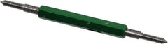 GF Gage - #5-40 Go/No Go Truncated Taperlock Thread Setting Plug Gage - Class 2A, Steel - Apex Tool & Supply