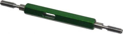 GF Gage - #8-32 Go/No Go Truncated Taperlock Thread Setting Plug Gage - Class 2A, Steel - Apex Tool & Supply