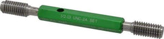GF Gage - 1/2-13 Go/No Go Truncated Taperlock Thread Setting Plug Gage - Class 2A, Size 2 Handle, Steel - Apex Tool & Supply