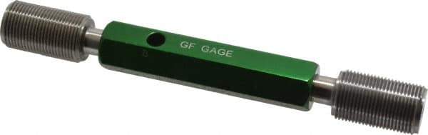 GF Gage - 3/4-20 Go/No Go Truncated Taperlock Thread Setting Plug Gage - Class 2A, Size 3 Handle, Steel - Apex Tool & Supply