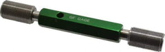 GF Gage - 3/4-20 Go/No Go Truncated Taperlock Thread Setting Plug Gage - Class 2A, Size 3 Handle, Steel - Apex Tool & Supply