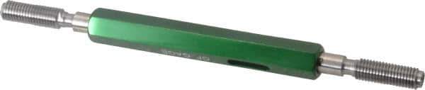GF Gage - 1/4-28 Go/No Go Truncated Taperlock Thread Setting Plug Gage - Class 3A, Size 1 Handle, Steel - Apex Tool & Supply