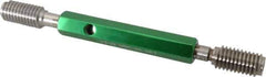 GF Gage - 1/2-13 Go/No Go Truncated Taperlock Thread Setting Plug Gage - Class 3A, Size 2 Handle, Steel - Apex Tool & Supply