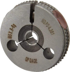 GF Gage - M5x0.8 Go/No Go Double Ring Thread Gage - Class 6G - Apex Tool & Supply